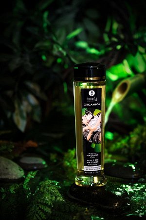 Масло для массажа Shunga Organica Aroma and Fragrance Free, возбуждающее, 240 мл