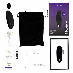 Вибратор в трусики We-Vibe Moxie+, черный