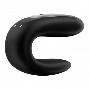 Вибратор для пар Satisfyer Double Fun черный