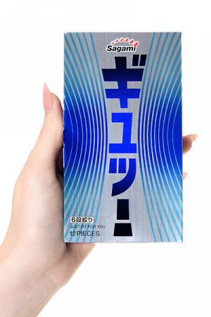 Презервативы латексные Sagami 6 FIT-V №12