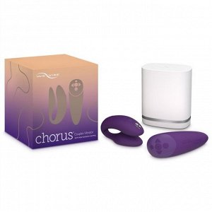 Сенсорный вибратор для пар We-Vibe Chorus Purple, Ø 3,3 см, L 8 см