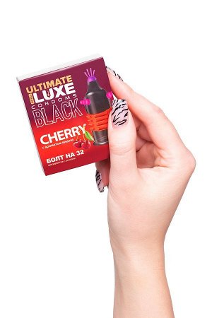 Презервативы Luxe Ultimate Болт на 32, вишня, 18 см, 5,2 см, 1 шт.