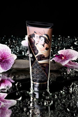 Массажный крем Shunga Intoxicating Chocolate, съедобный, шоколад, 200 мл