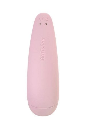 Вакуумный клиторальный стимулятор Satisfyer Curvy 2+ розовый
