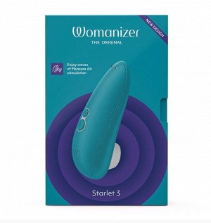 Womanizer Starlet 3 клиторальный стимулятор, бирюзовый