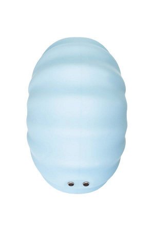 Вакуум-волновой стимулятор клитора Qli by Flovetta Scall, силикон, голубой, 6 см