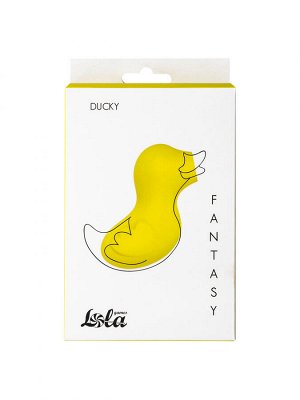 Вакуумный стимулятор Fantasy Ducky, цвет желтый