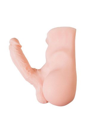 Мастурбатор с фаллосом Juicy Pussy Manuel, TPE, Ø 4 см, L 19 см