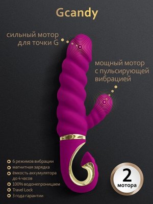Gvibe Gcandy вибратор кролик