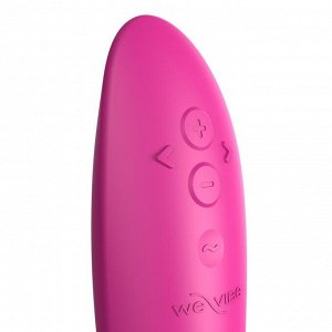 Вибратор для пар We-Vibe Rave 2, L 21,7 см, Ø 3,9 см, фуксия