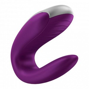 Вибратор для пар Satisfyer Double Fun, фиолетовый