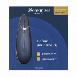 Womanizer Premium 2 клиторальный стимулятор, синий