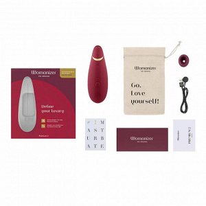 Womanizer Premium 2 клиторальный стимулятор, розовый