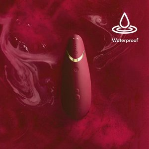 Бесконтактный клиторальный стимулятор Womanizer Premium 2, бордовый