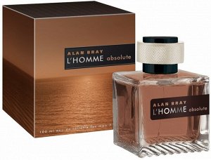 Туалетная вода мужская Alan Bray L'Homme Absolute Туалетная вода мужская, 100 мл