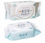 Влажные салфетки стерильные  BESTO PURE WET WIPES 100 шт