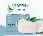 Смягчающее туалетное мыло с молоком и маслом жожоба &quot;Pure Milk Soap&quot; (кусок 100 г)