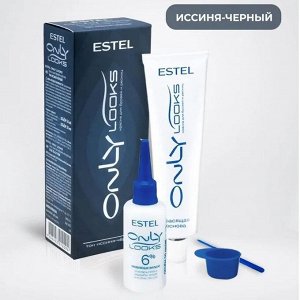 №603 Краска для бровей и ресниц "ESTEL ONLY looks" тон иссиня-черный