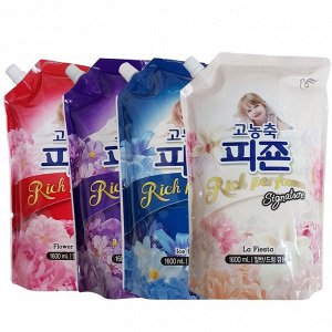 Кондиционер для белья Pigeon Rich Perfume Signature Ice Flower с ароматом цветов и цитруса 1600 мл, мягкая упаковка