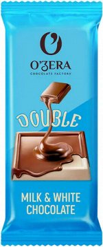 OZera Шоколад молочный &quot;Double Milk &amp; White chocolate&quot; 24 г