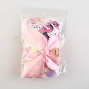 Краб для волос с бантом «The magic», 8 х 3 х 2.5 см