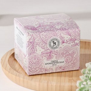 Свеча ароматическая в банке "SAN BLACK FRUITS", 5х7 см, ежевика