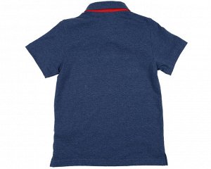 Рубашка-поло (122-146см), UD 0700(3)синий