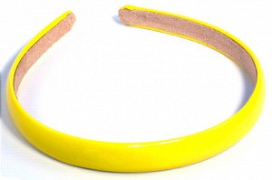 Ободок-кожаный (тонкий) PY0206(2)желтый