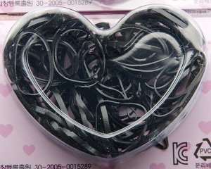 Набор резинок в сердце (на ленте) PY0686(9)