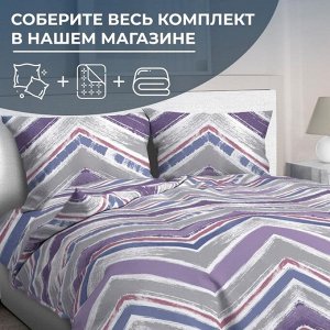 Простыня на резинке 090*200 см, перкаль, борт 25 см (Лима)