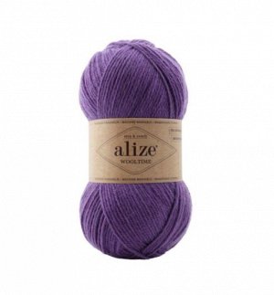 Пряжа Alize Wooltime №235 Фиолетовый