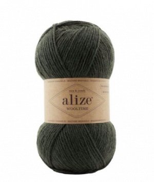 Пряжа Alize Wooltime  №873 Плющ