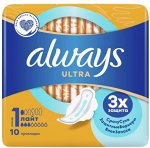 ALWAYS Ultra Женские прокладки Лайт 10шт