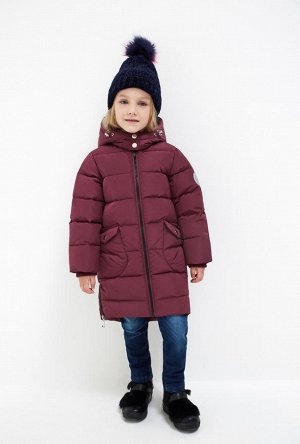 Куртка детская для девочек Karolin вишневый
