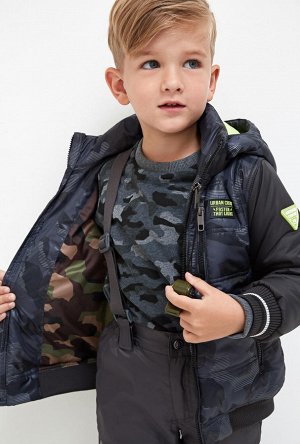 Куртка детская для мальчиков Baret темно-серый