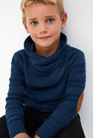 Свитер детский для мальчиков Klimt темно-голубой