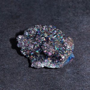 Камень, сувенир "Жеода разноцветная", 6х6х4 см