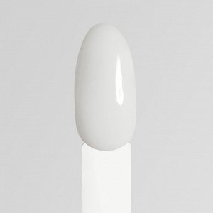 Гель-пластилин для декорирования ногтей, «KOMBI», 3-х фазный, 15мл, LED/UV, цвет белый/полупрозрачный (002)