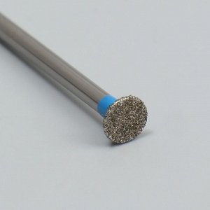 Фреза алмазная для маникюра «Обратный конус», средняя зернистость, 5,5 x 3 мм, в пластиковом футляре