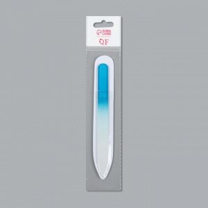 Пилка стеклянная для ногтей «Цветной градиент», 14 см, в чехле, цвет МИКС