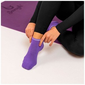 Носки для йоги Sangh, р. 36-39, цвет фиолетовый