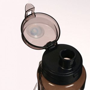 Бутылка для воды SPORT, 800 мл, 23 х 7.6 х 4.8 см , коричневая