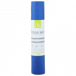 Коврик для йоги Sangh, 173?61?0,6 см, цвет синий