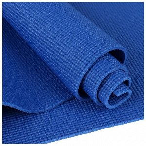 Коврик для йоги Sangh, 173?61?0,5 см, цвет тёмно-синий