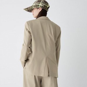 UNIQLO - свободный пиджак строгого кроя - 32 BEIGE