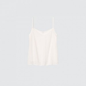 UNIQLO - прозрачная объемная блузка - 01 OFF WHITE
