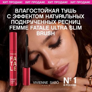 Тушь для ресниц Vivienne Sabo Femme Fatale, с эффектом большого объема, тон 01, черная, 9 мл