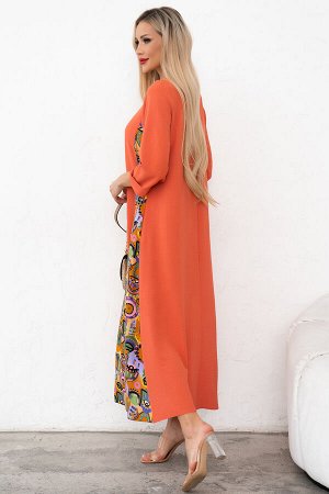 Платье Кэтрин (оранжевый) Р11-2014/2