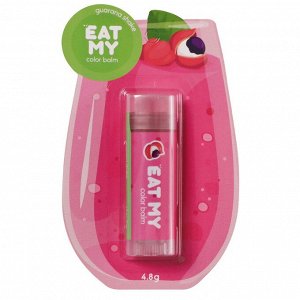 Ит Май Оттеночный бальзам для губ "Шейк с гуараной", 4,8 г (Eat My, Smoothie)