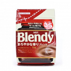 Кофе растворимый AGF Blendy ароматный (красный) м/у 70 гр